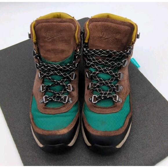 Danner Free Spirit Dark Earth Brown Green Men\'s Hiking Gore-tex Boots Size 8 main image 4